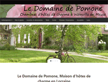 Tablet Screenshot of ledomainedepomone.fr
